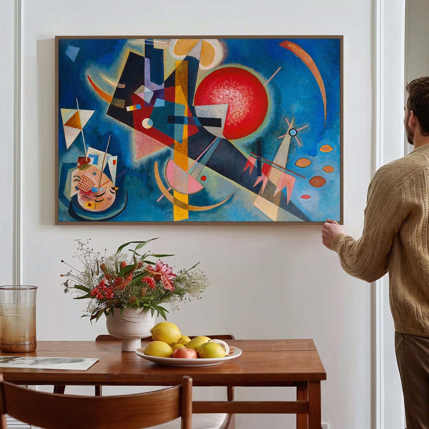 Dans le bleu Wassily Kandinsky KWADECO