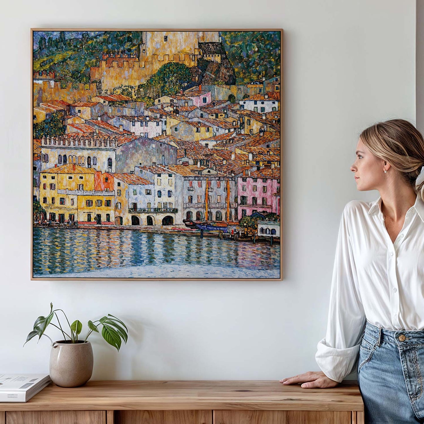 Malcesine am Gardasee - Gustav Klimt KWADECO
