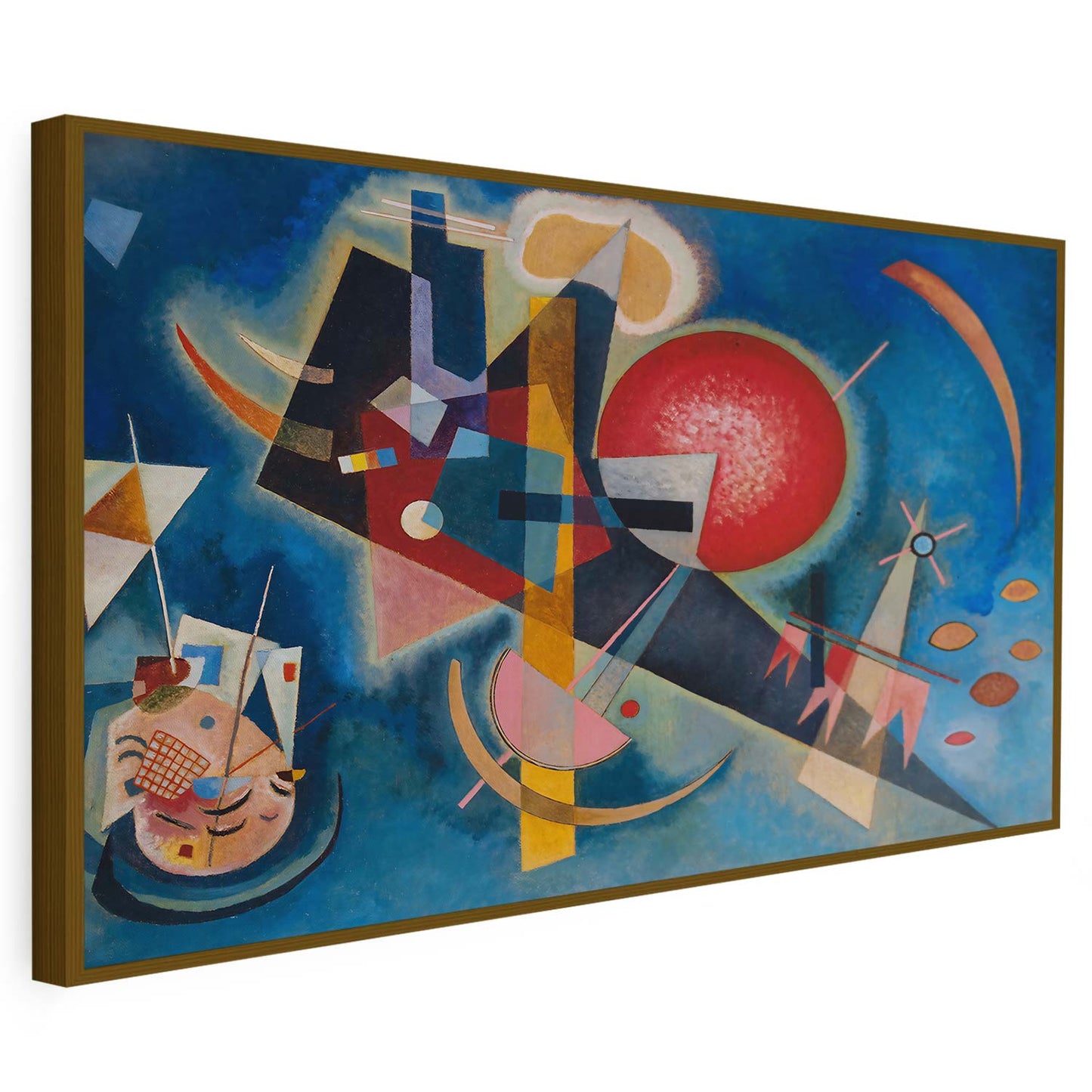 Dans le bleu Wassily Kandinsky KWADECO