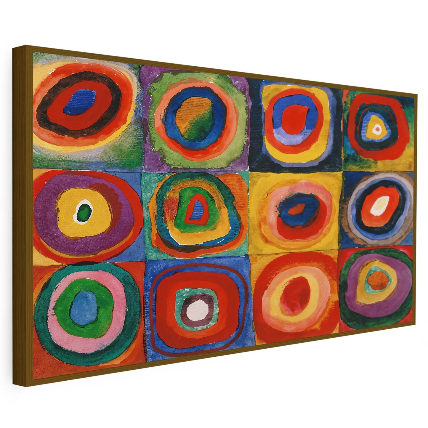 Carrés avec cercles concentriques KWADECO
