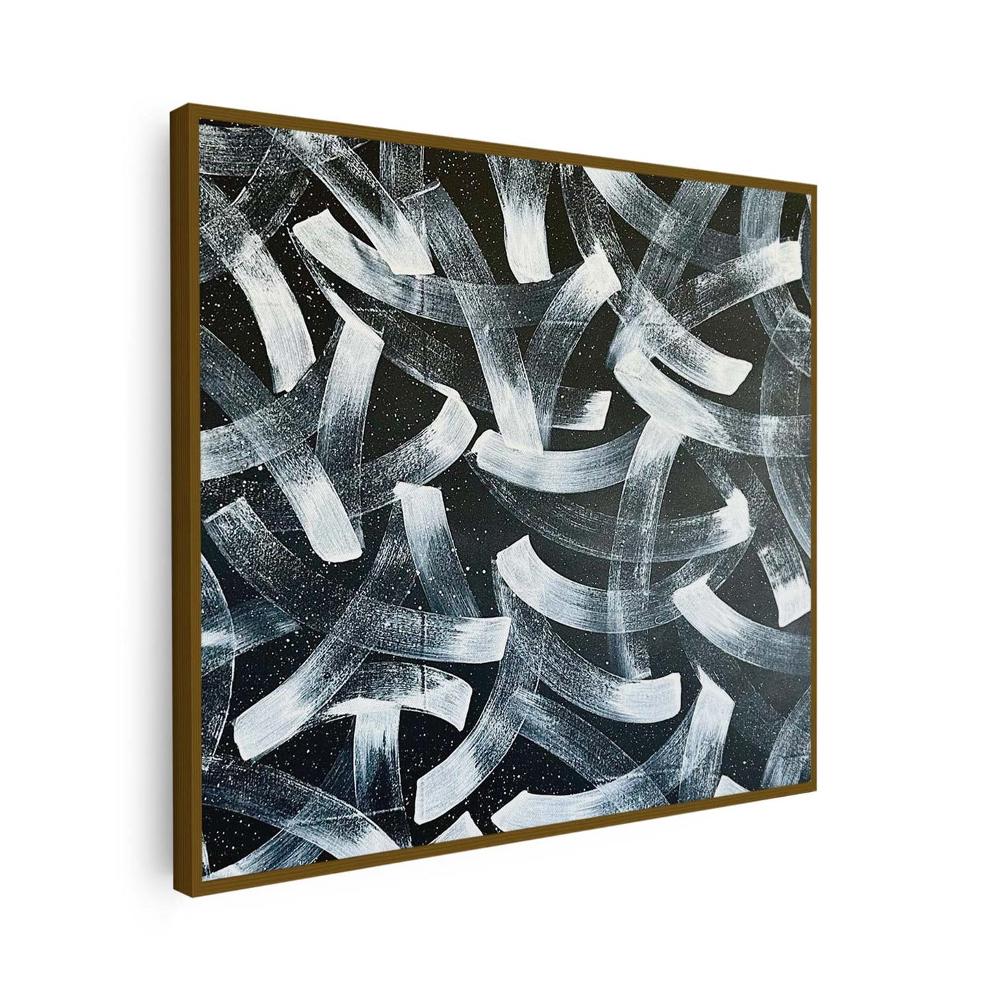 Tableau sur toile calligraphie minimaliste KWADECO