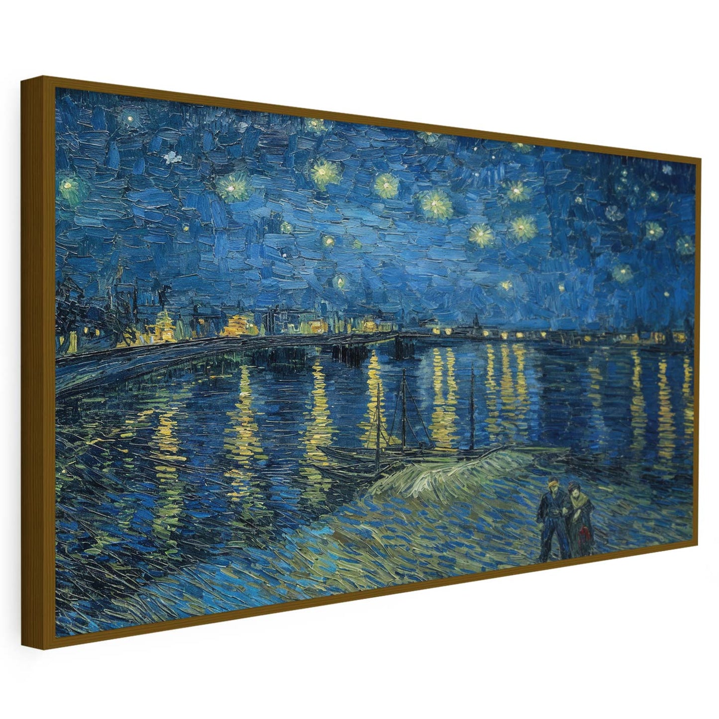 Nuit étoilée sur le Rhône Van Gogh KWADECO