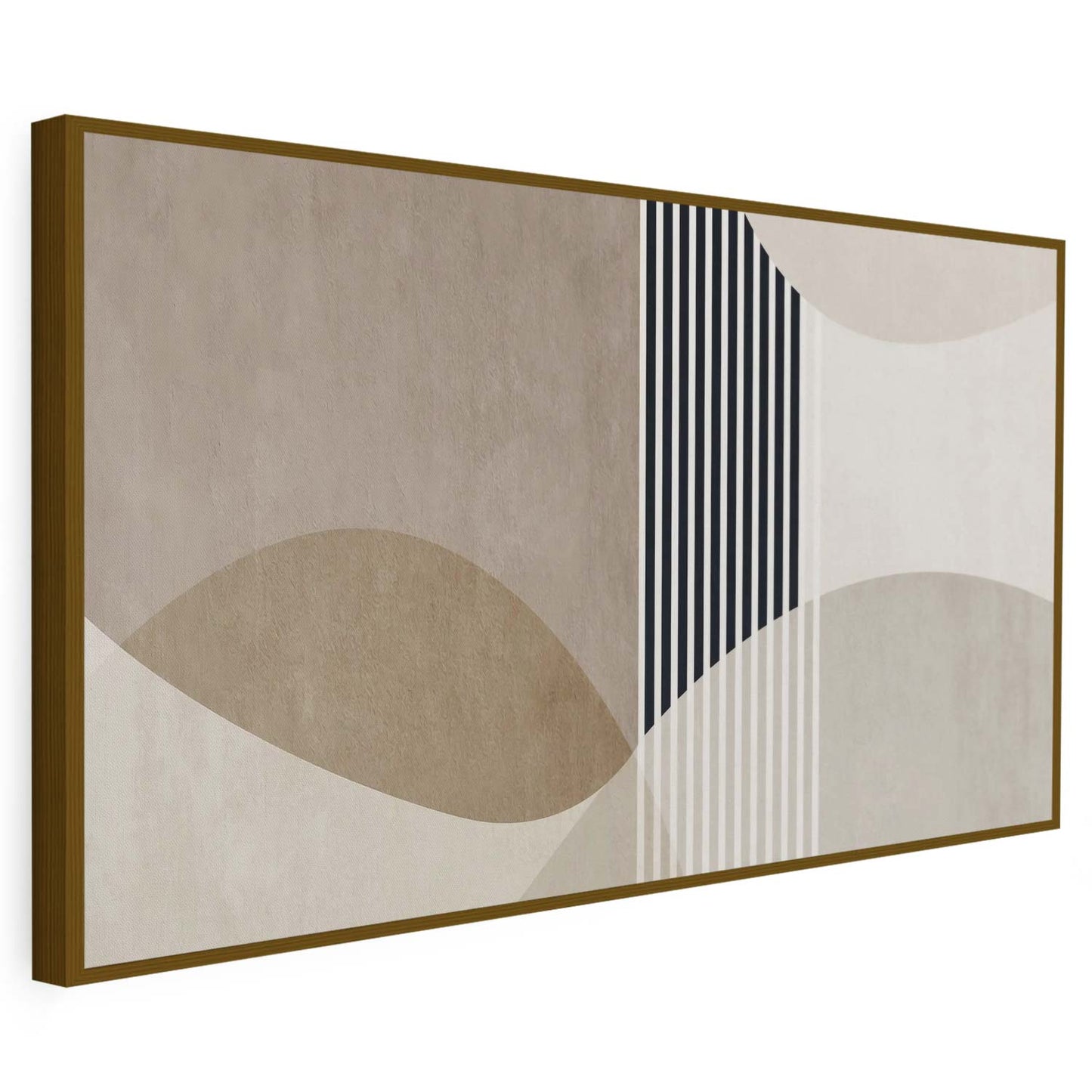 Tableau sur toile abstrait minimaliste KWADECO