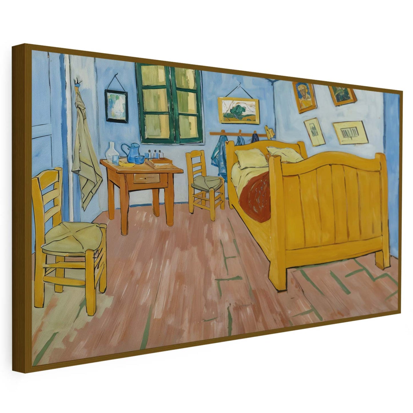 Chambre à coucher à Arles Van Gogh KWADECO