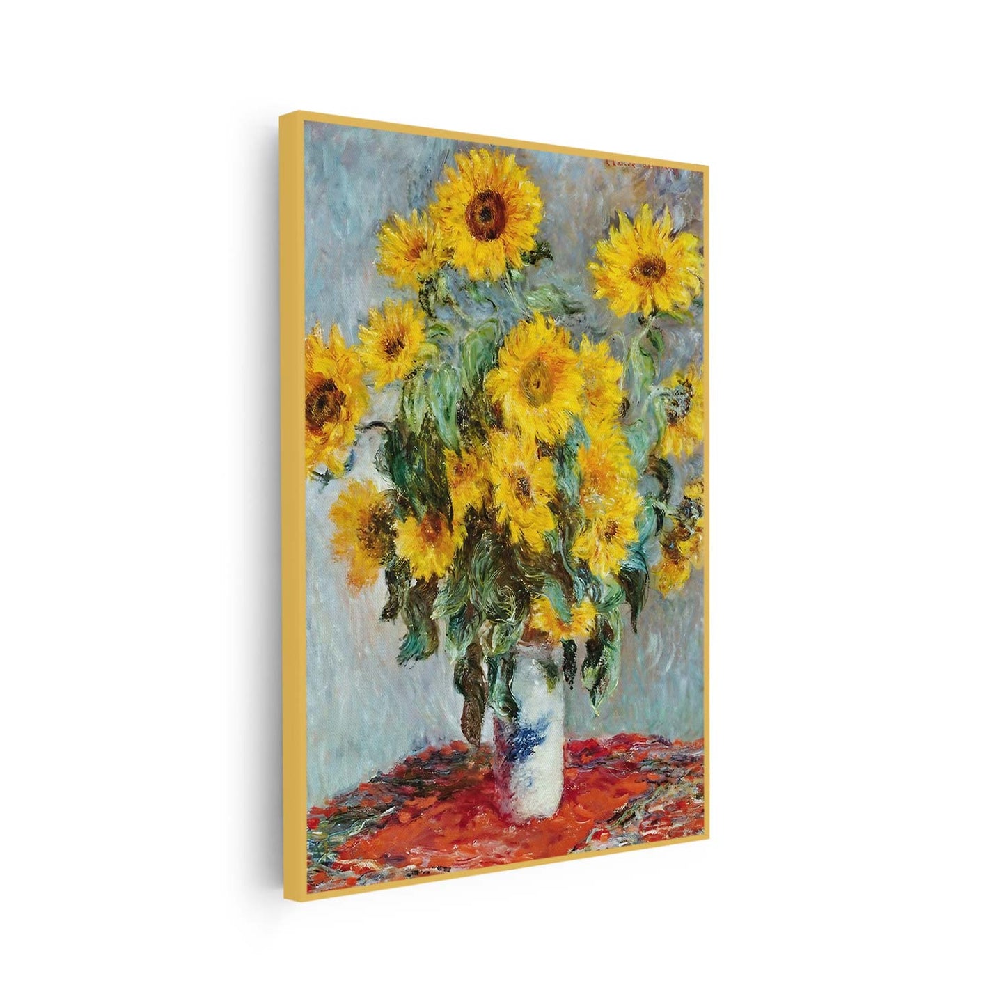 Bouquet de tournesols Claude Monet