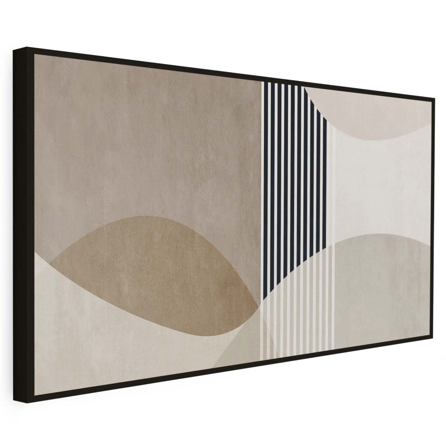Tableau sur toile abstrait minimaliste KWADECO