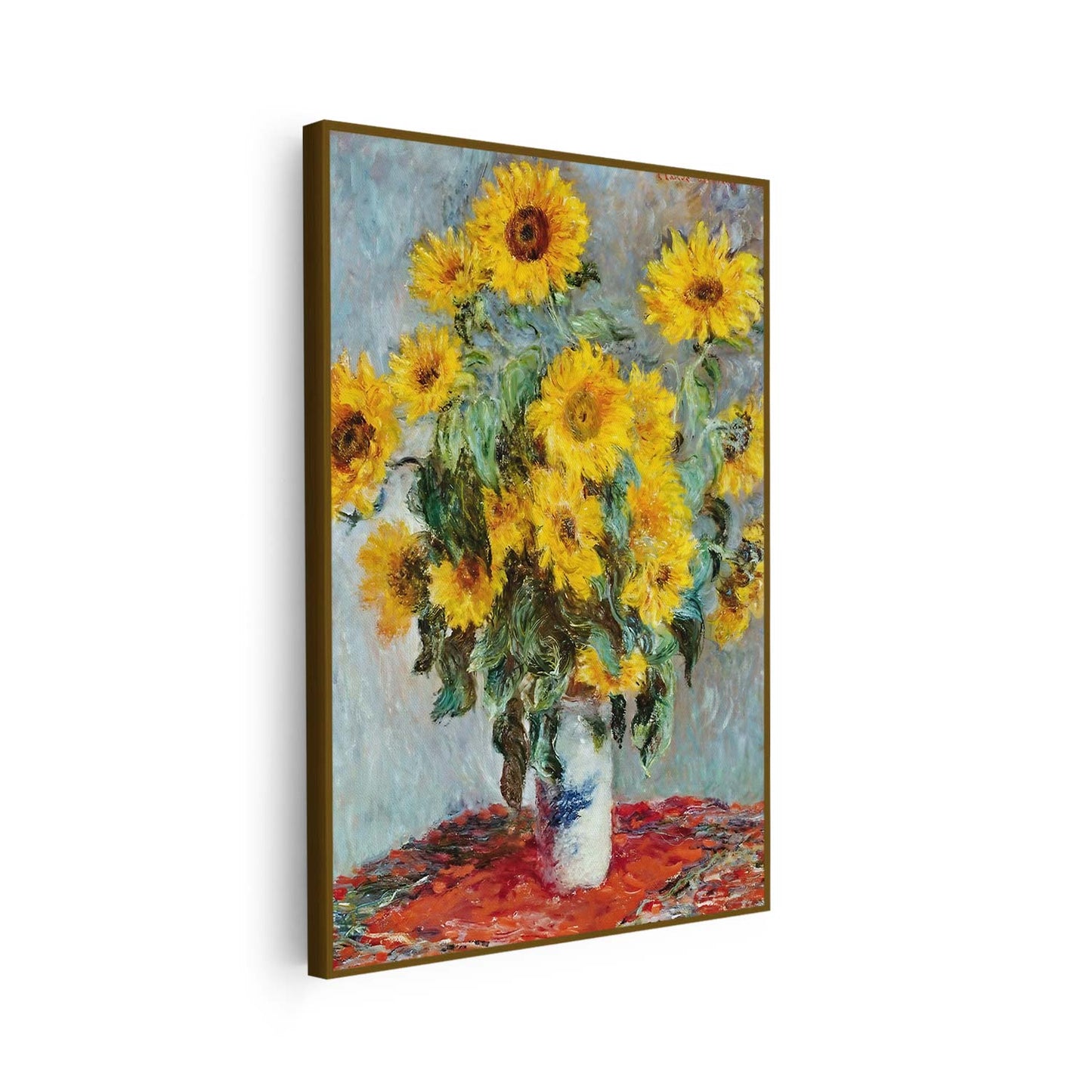 Bouquet de tournesols Claude Monet