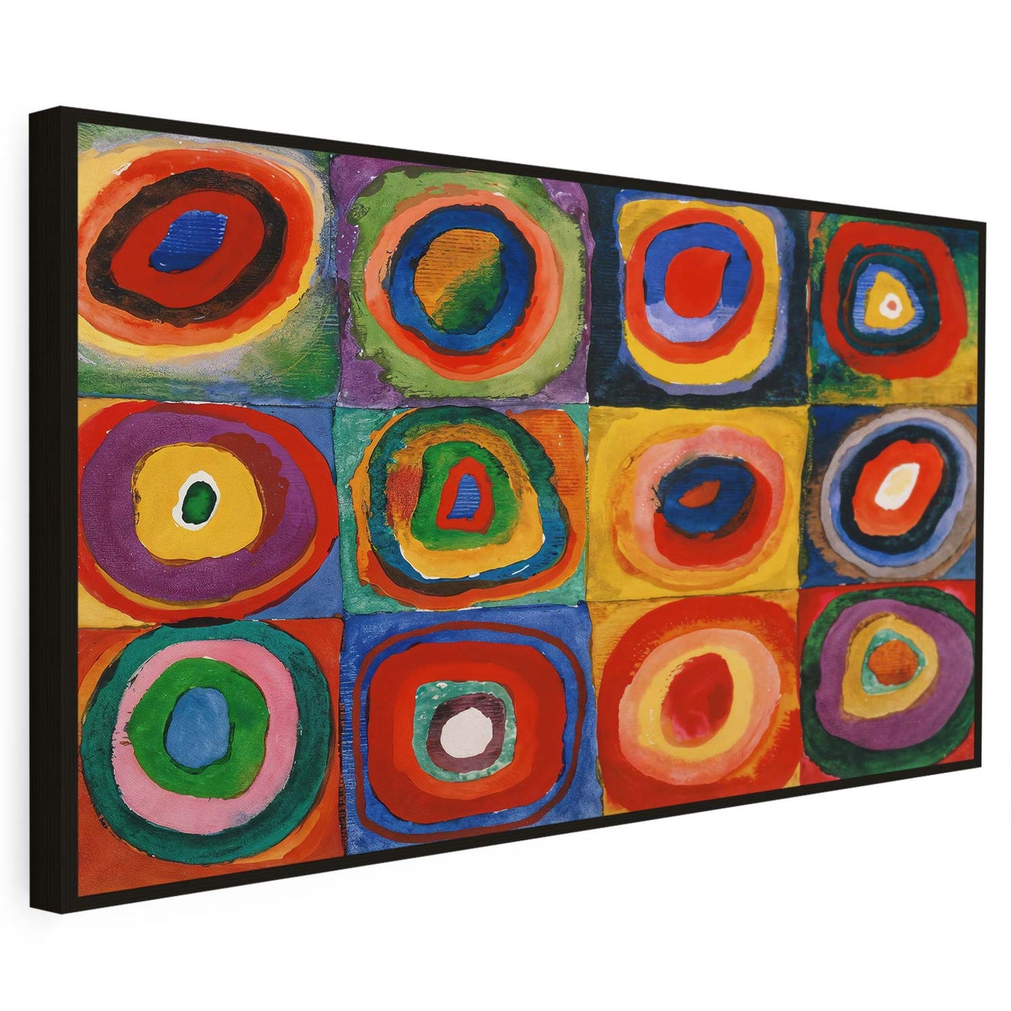 Carrés avec cercles concentriques KWADECO