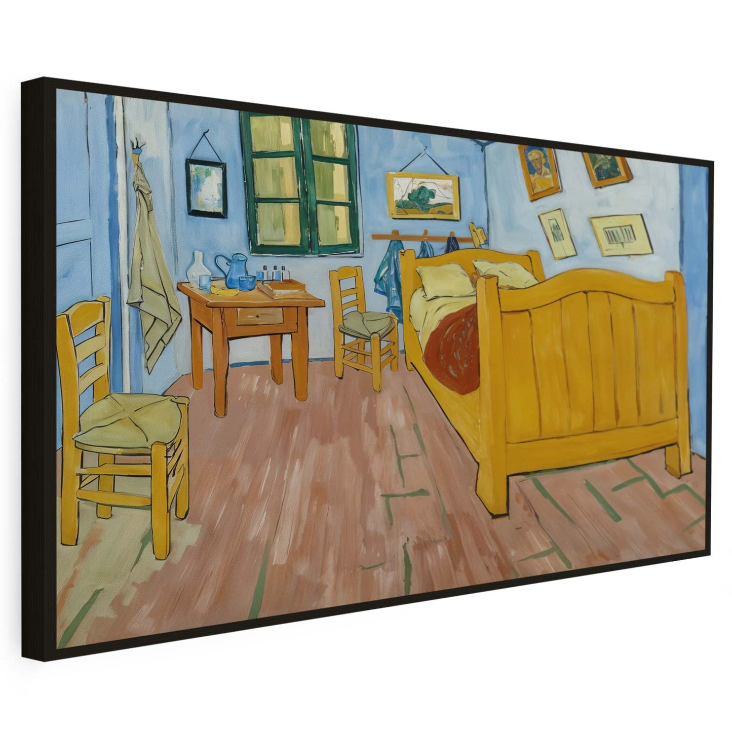 Chambre à coucher à Arles Van Gogh KWADECO