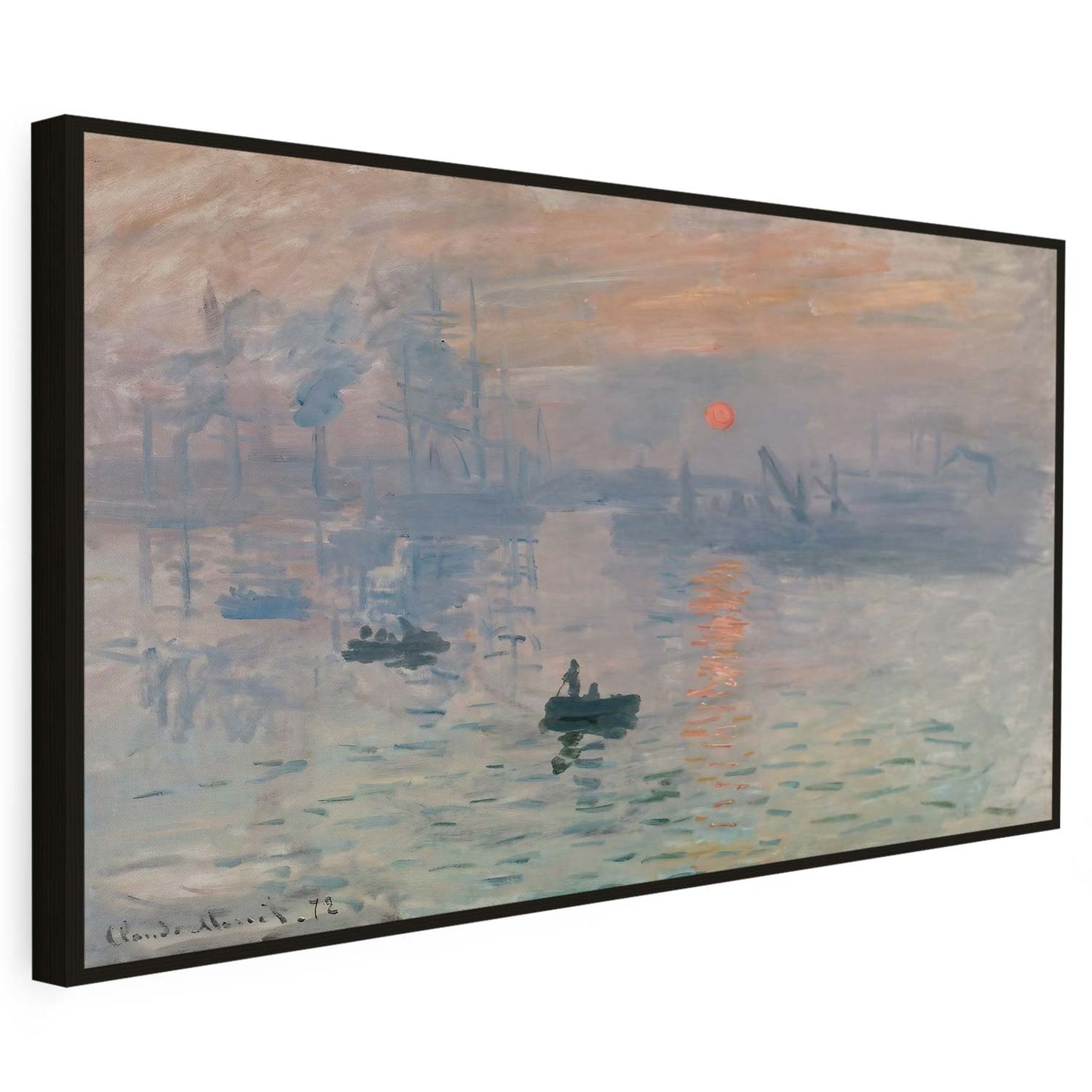 Impression Soleil Levant Claude Monet KWADECO