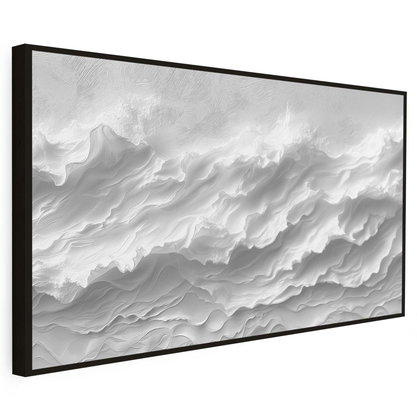 Tableau sur toile de vagues effet 3D KWADECO
