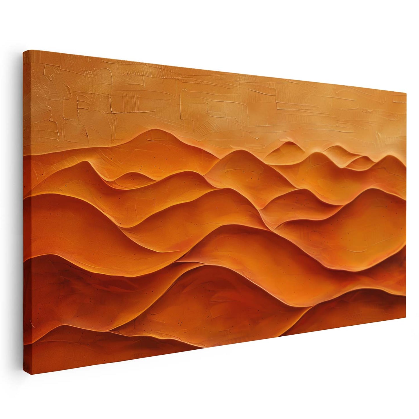 Tableau sur toile de vagues en 3D