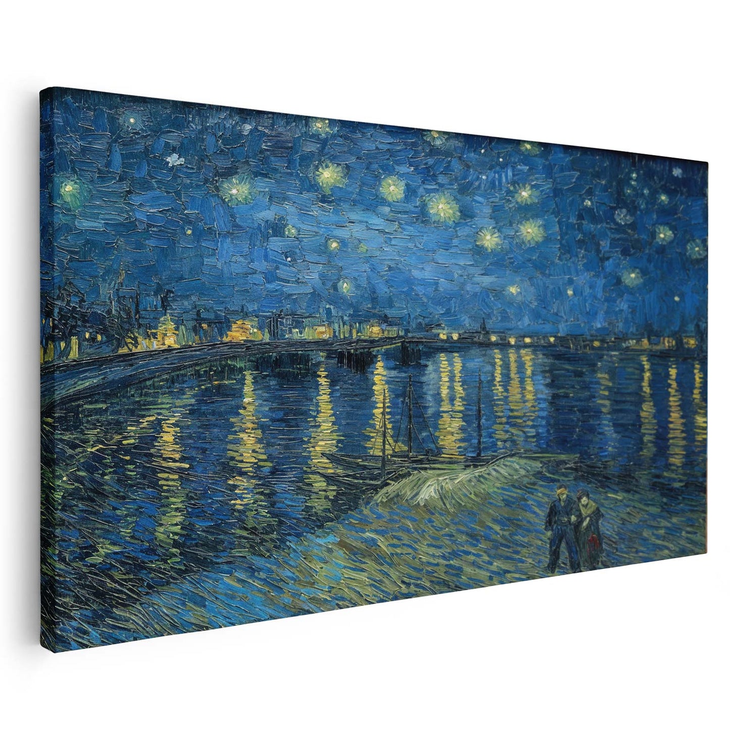 Nuit étoilée sur le Rhône Van Gogh KWADECO