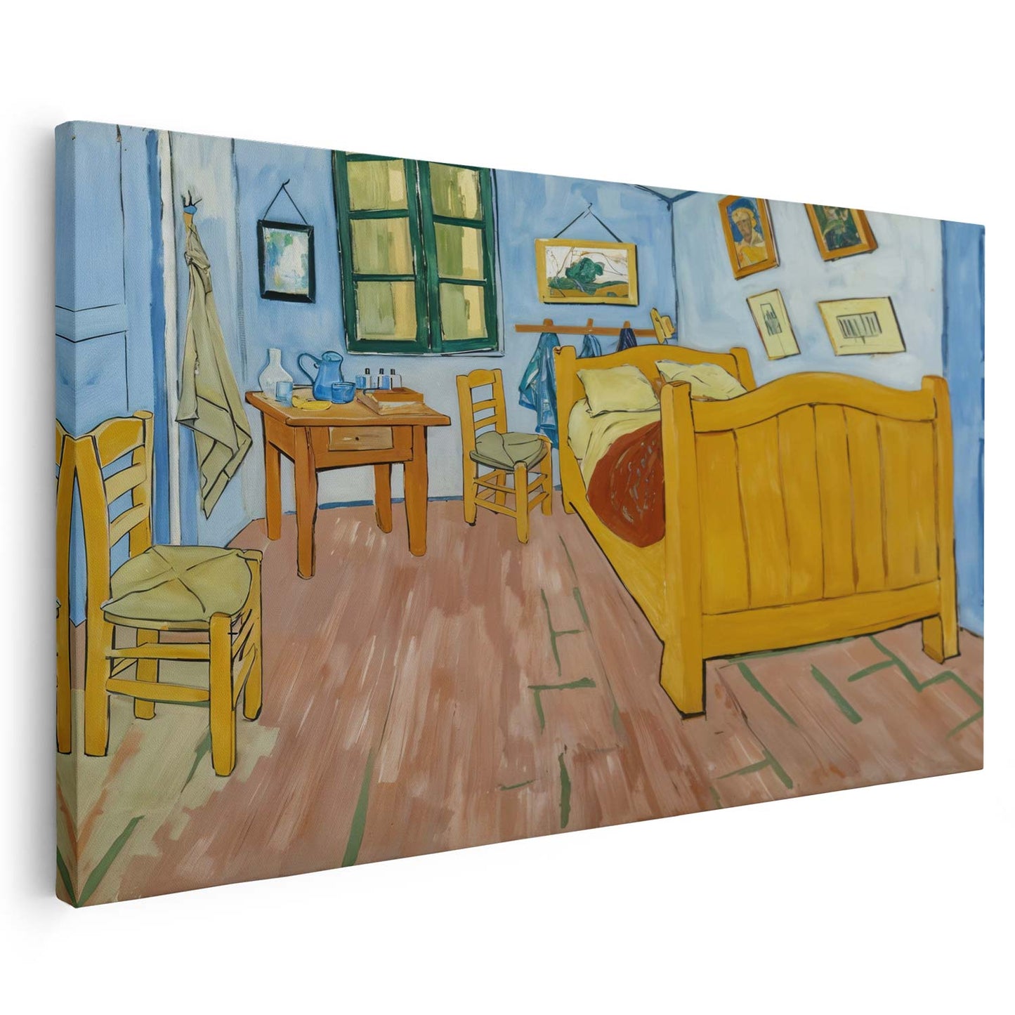Chambre à coucher à Arles Van Gogh KWADECO
