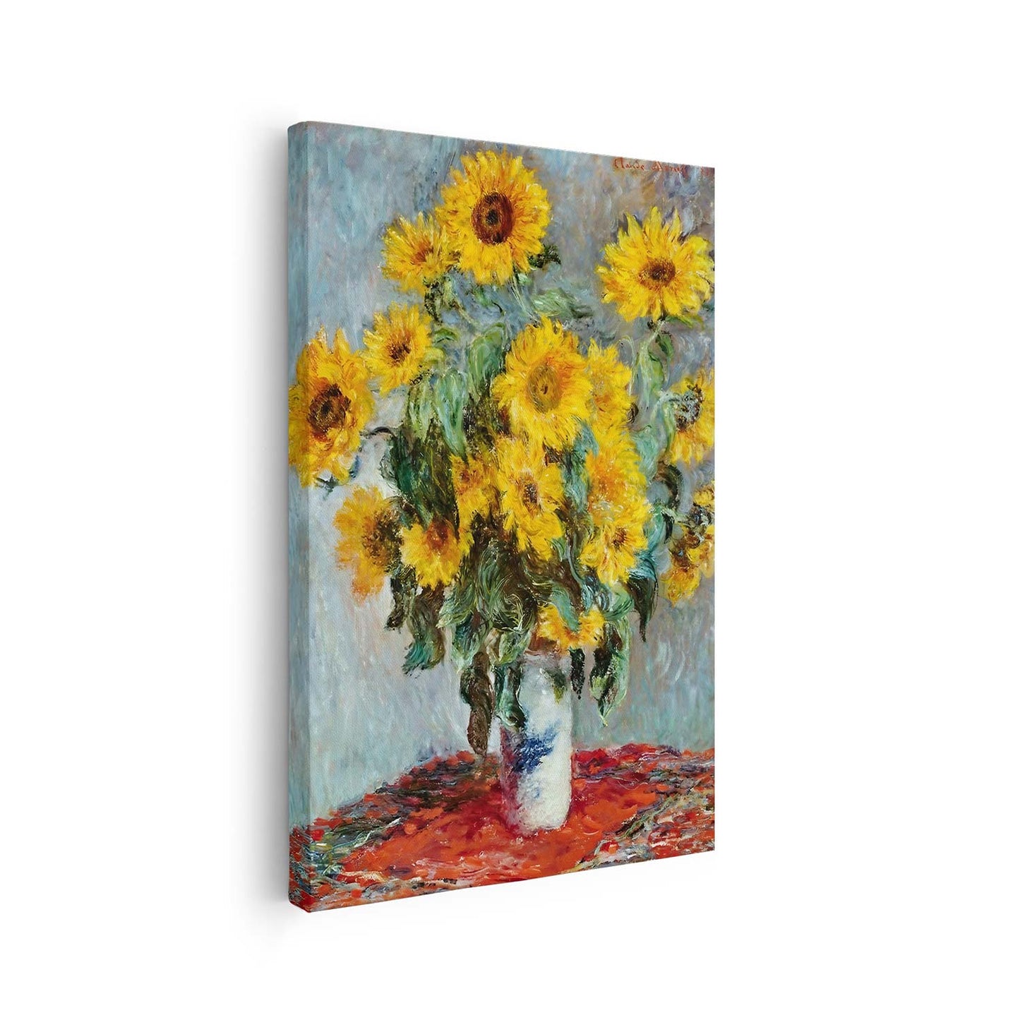Bouquet de tournesols Claude Monet