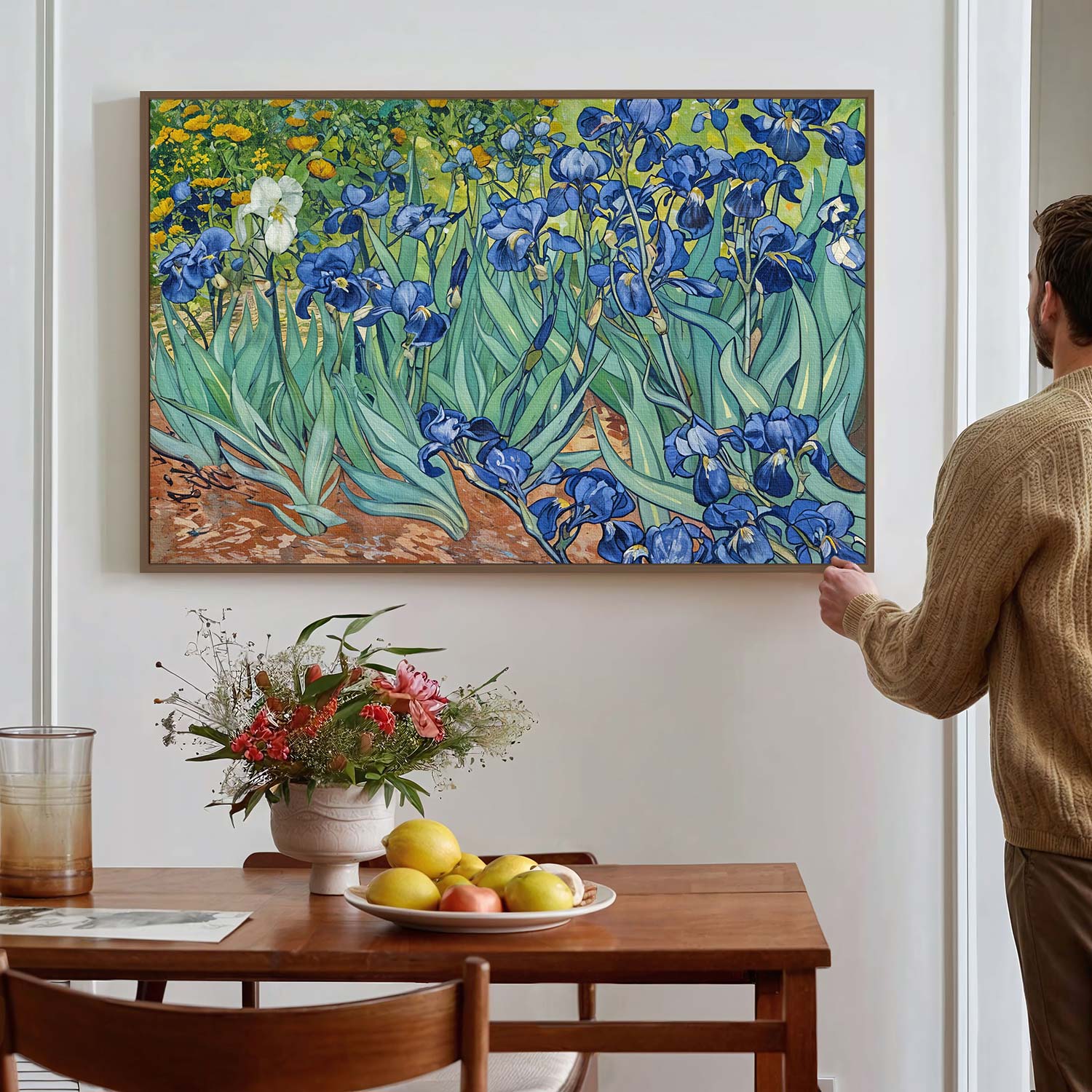 Irises, 1889 Van Gogh KWADECO