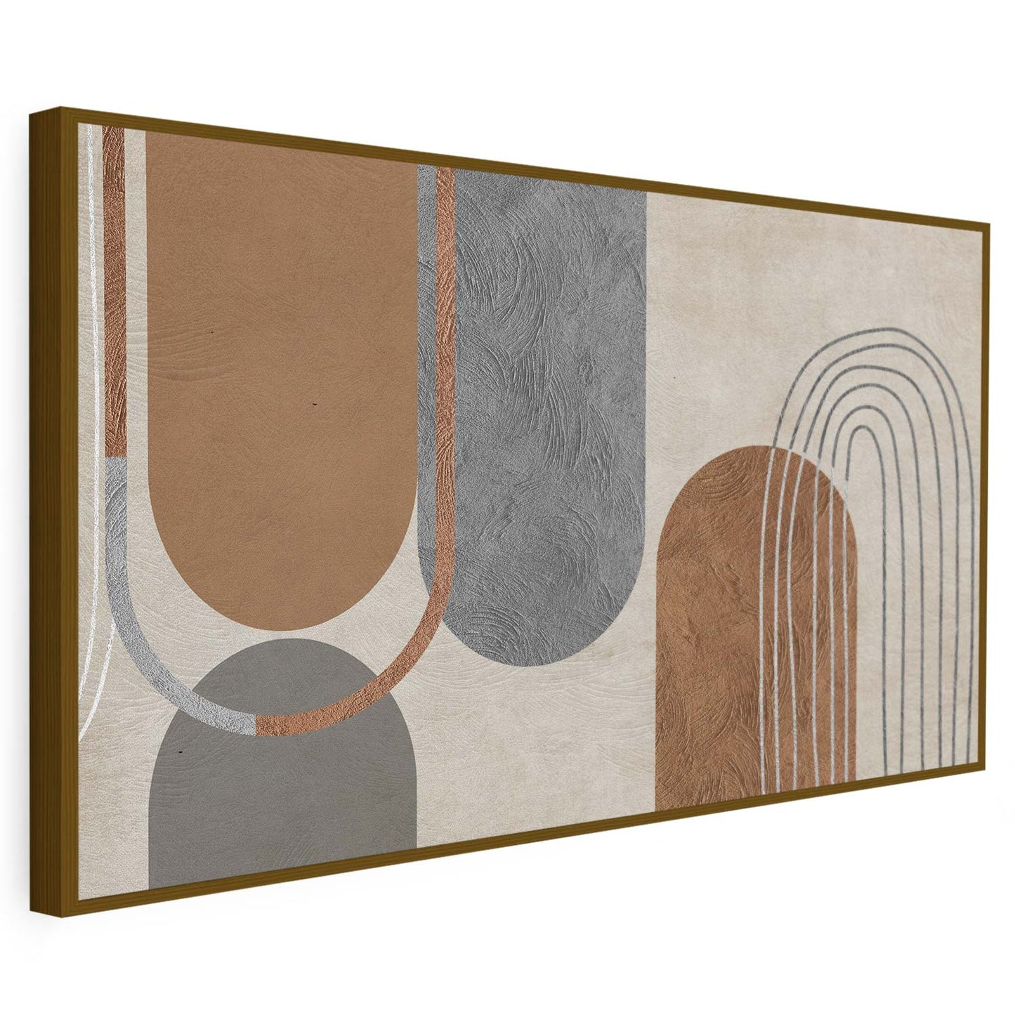 Tableau sur toile abstraite moderne baho art KWADECO