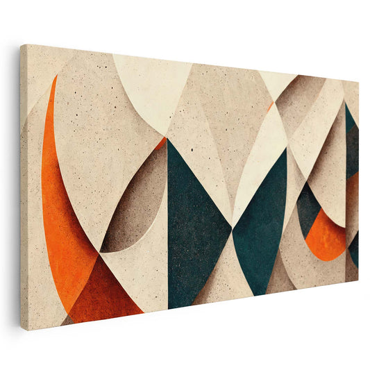 Tableau sur toile de formes en 3D KWADECO