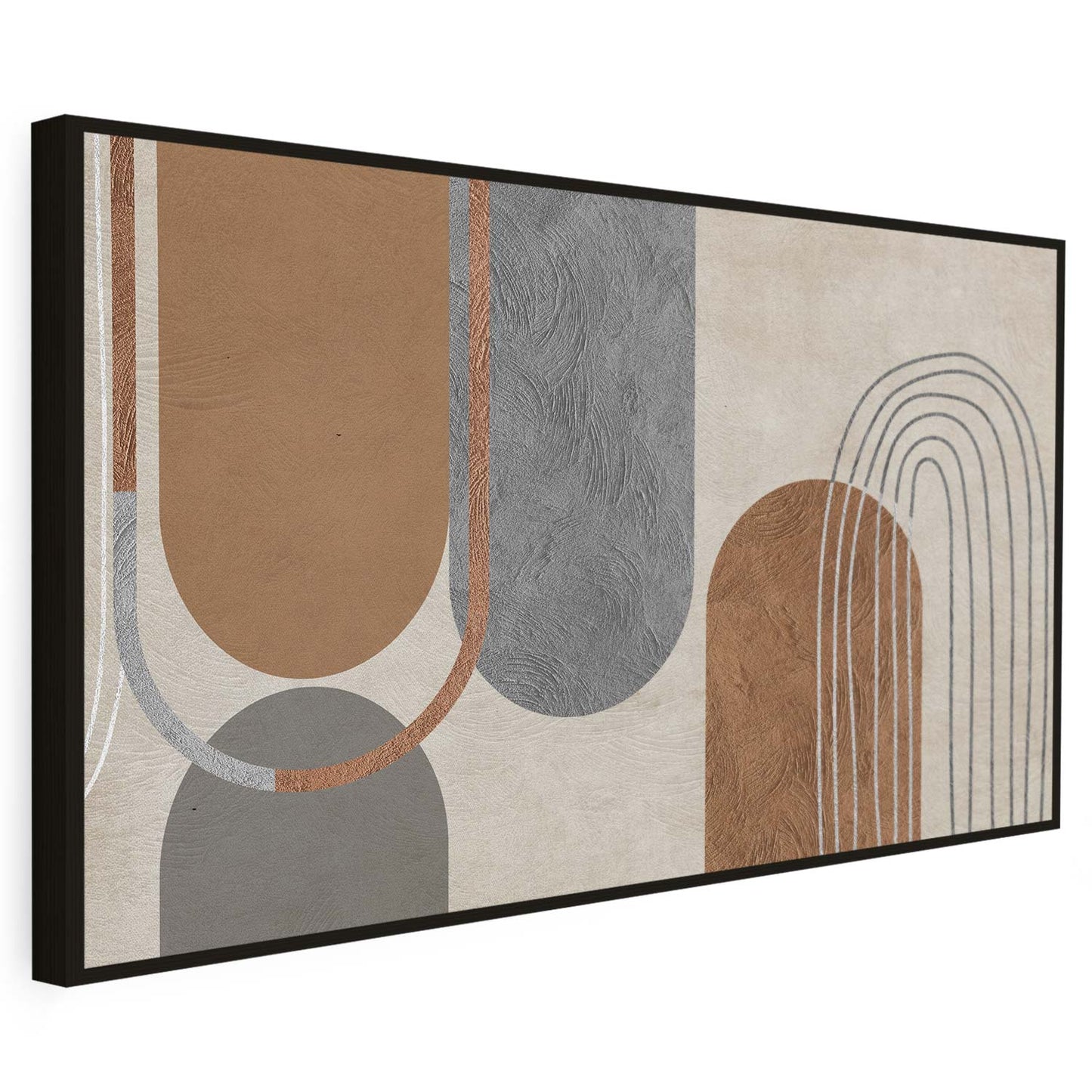 Tableau sur toile abstraite moderne baho art KWADECO