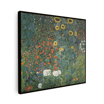 Jardin de ferme avec tournesols Gustav Klimt KWADECO