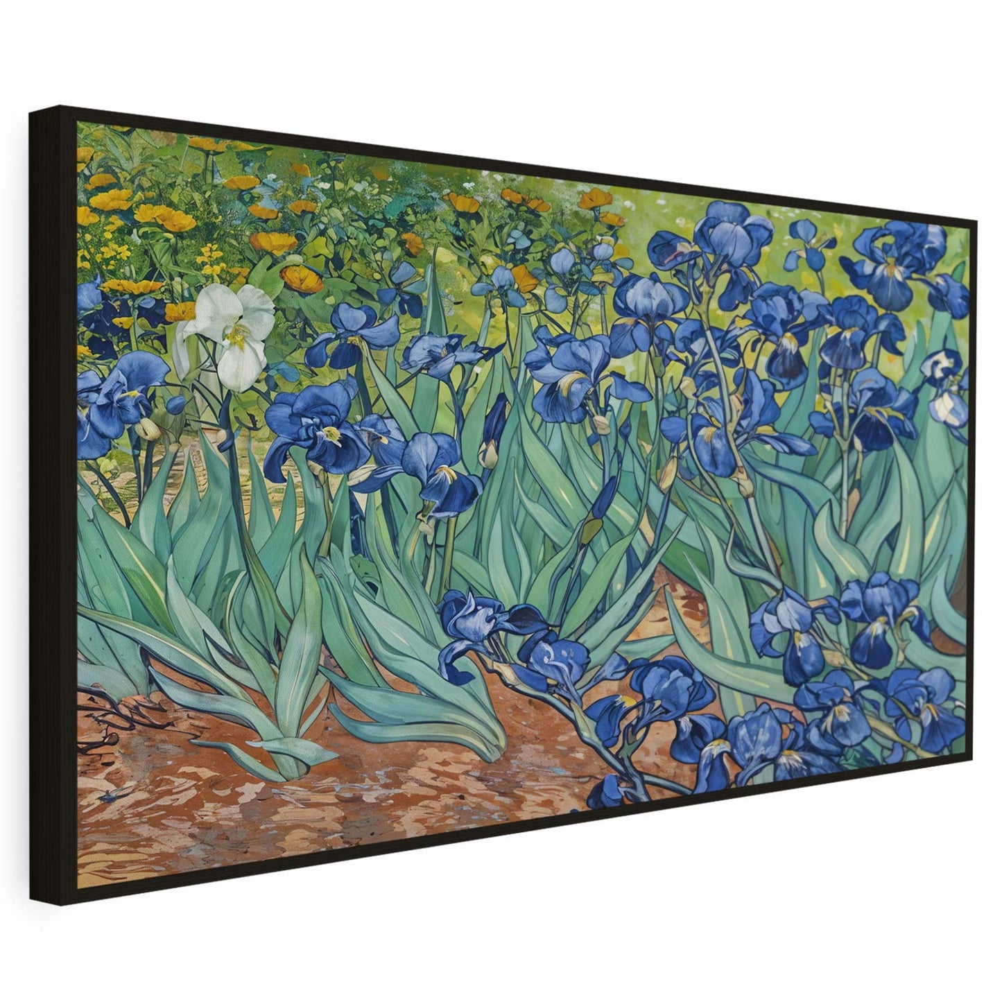 Irises, 1889 Van Gogh KWADECO