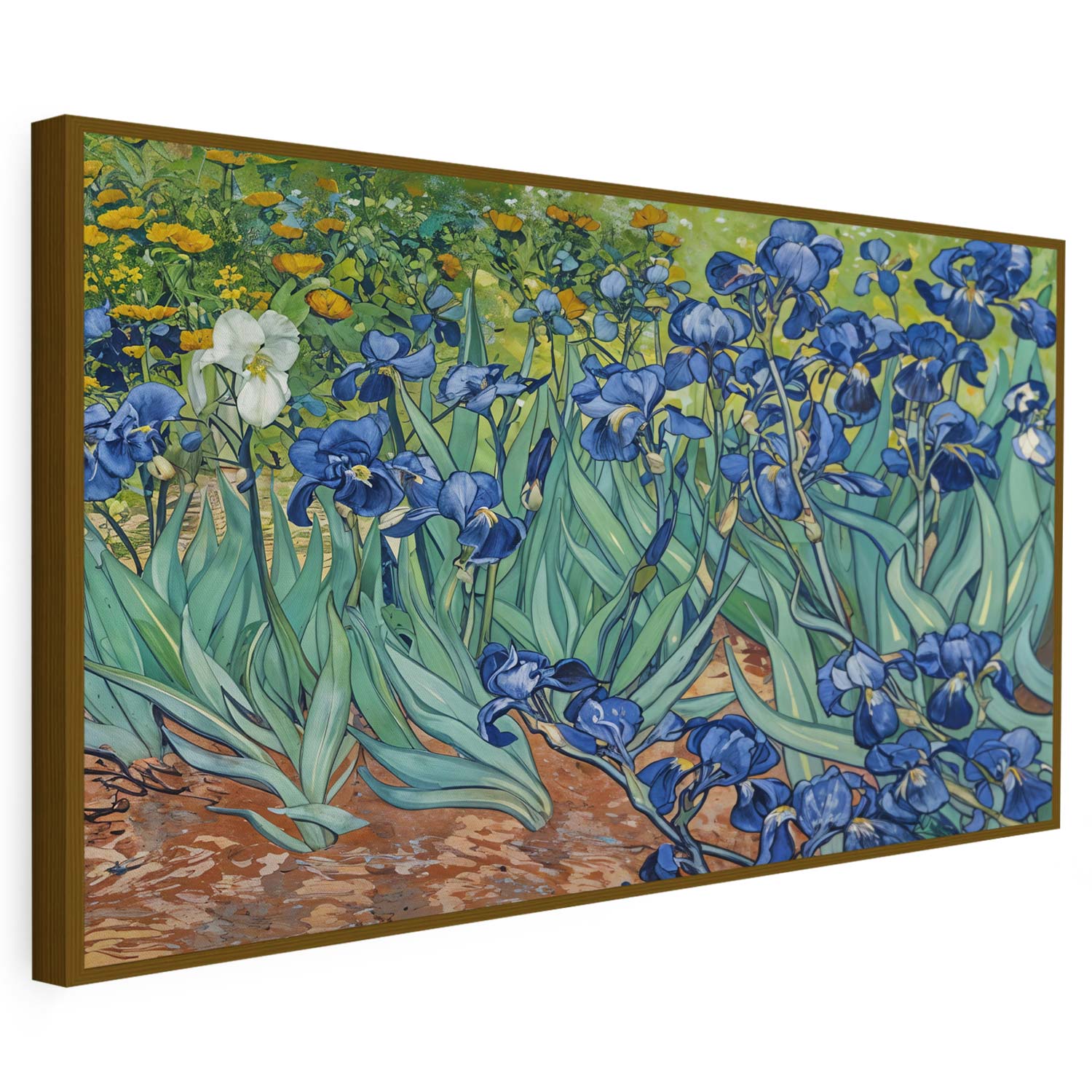 Irises, 1889 Van Gogh KWADECO