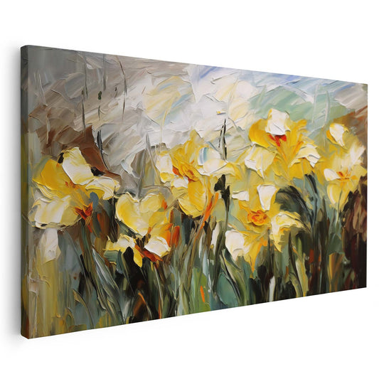 Tableau sur toile de fleurs