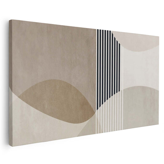 Tableau sur toile abstrait minimaliste
