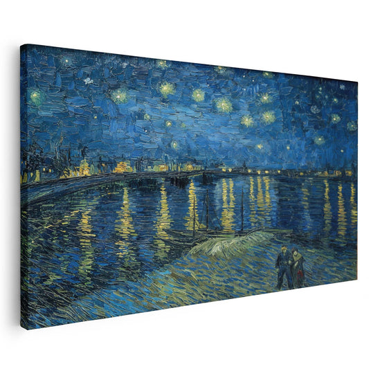 Nuit étoilée sur le Rhône Van Gogh