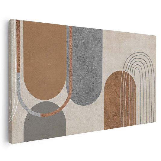 Tableau sur toile abstraite moderne baho art