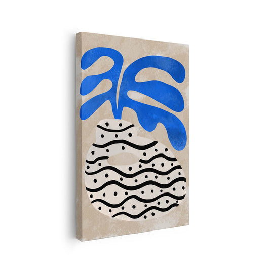 Tableau sur toile vertical bauhaus art